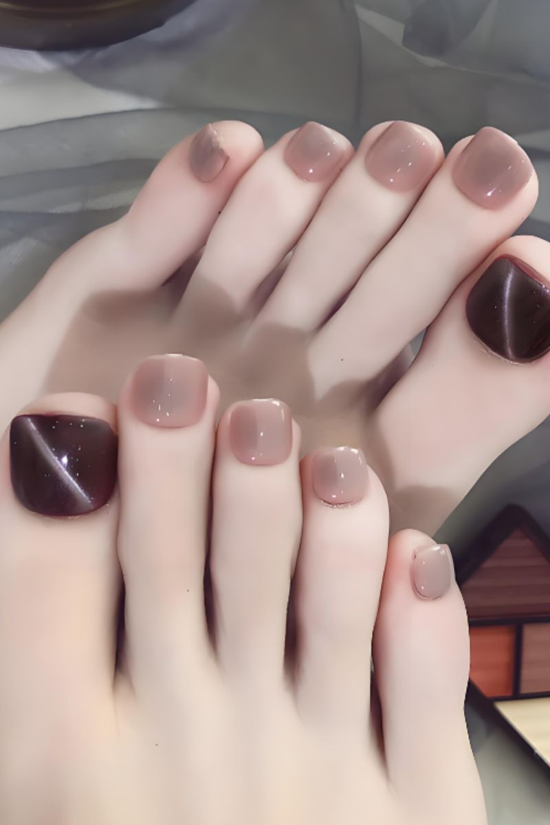 Ảnh nail chân vân đá 21