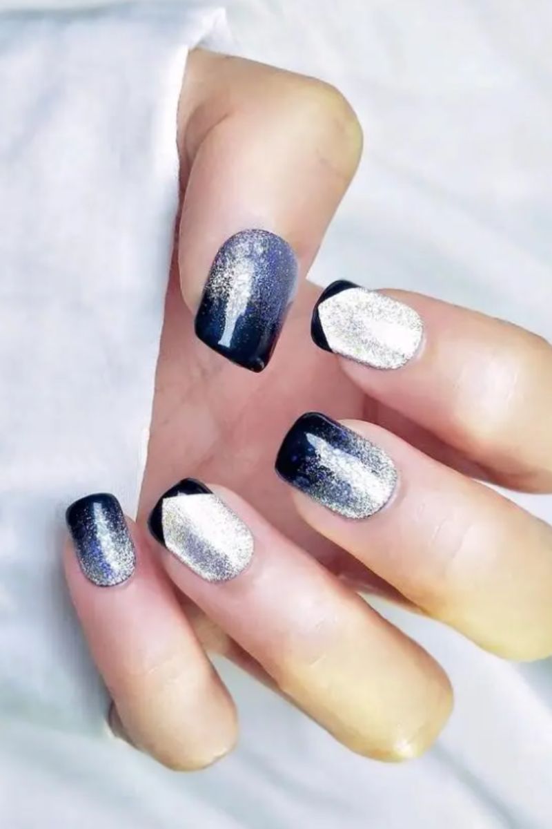 Ảnh nail tay mắt mèo sành điệu 14