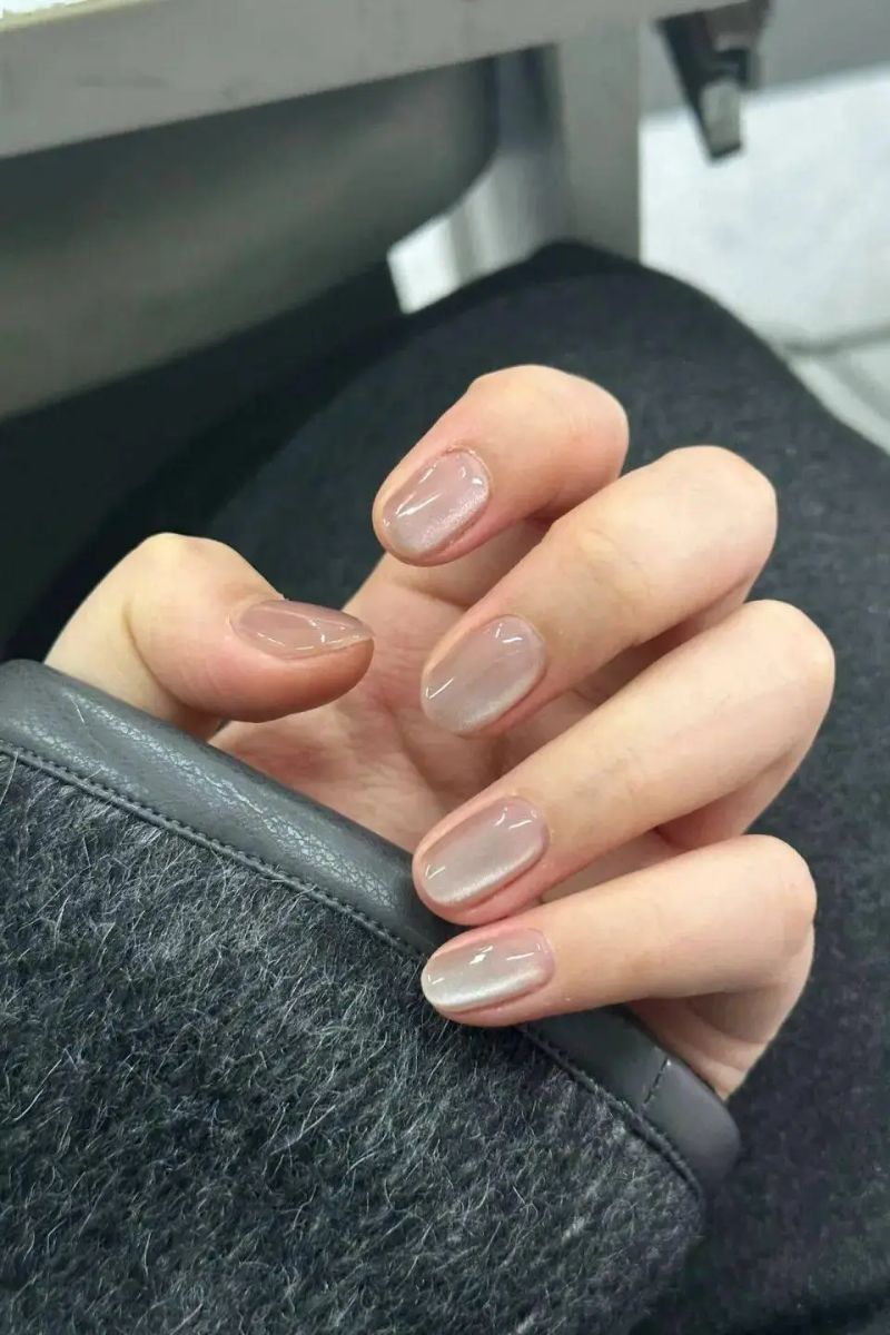 Ảnh nail tay mắt mèo 2