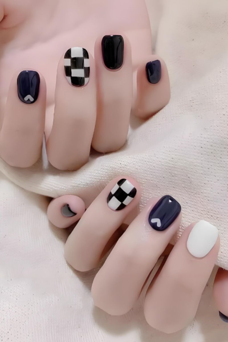 Ảnh nail tay móng ngắn 10