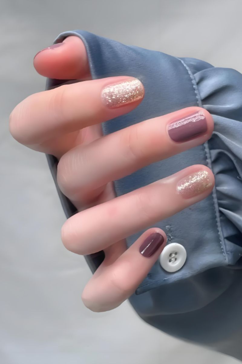 Ảnh nail tay móng ngắn 12