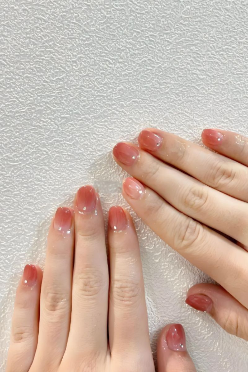 Ảnh nail tay móng ngắn 15