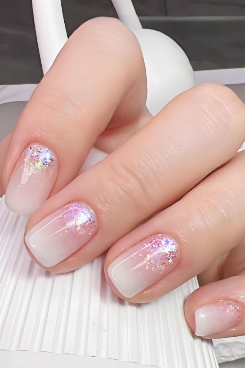 Ảnh nail tay móng ngắn 17