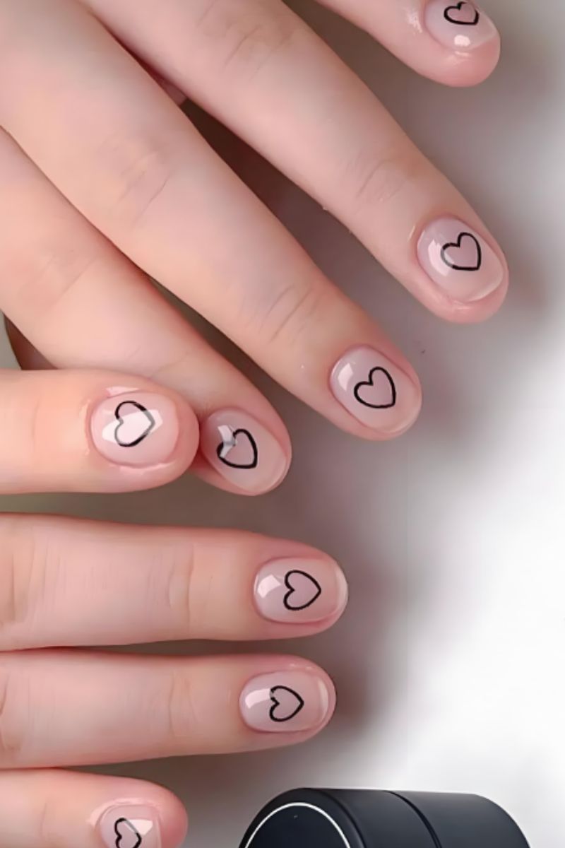 Ảnh nail tay móng ngắn 26