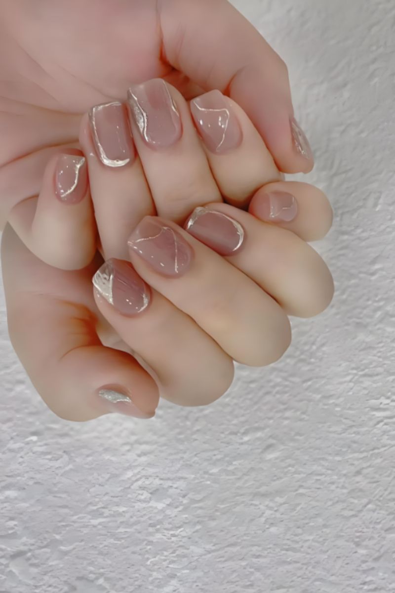 Ảnh nail tay móng ngắn 3