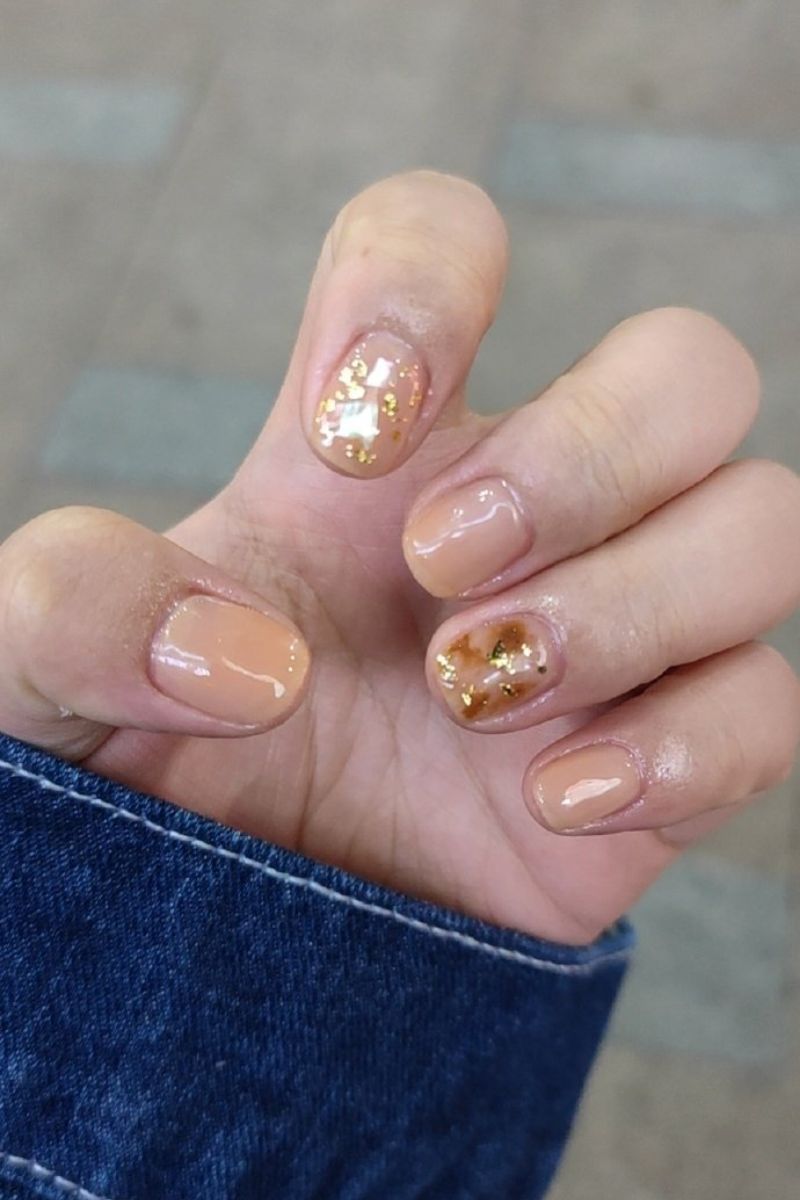 Ảnh nail tay móng ngắn 4