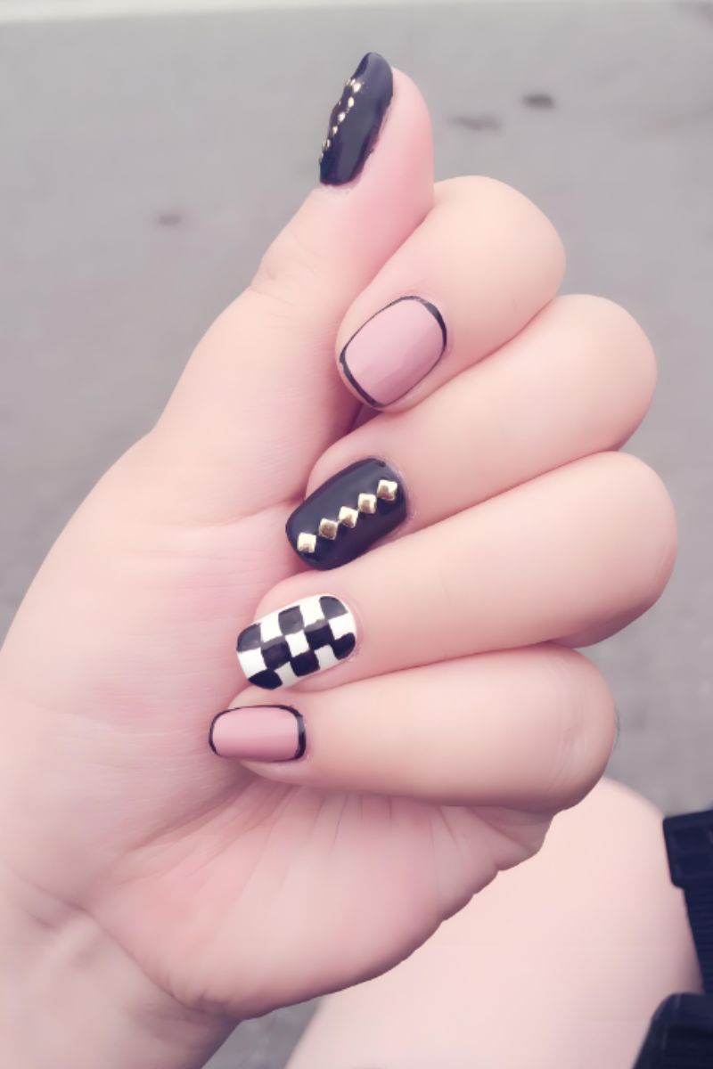 Ảnh nail tay vẽ đơn giản 25