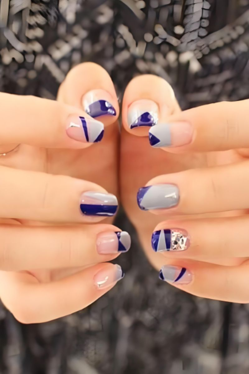 Ảnh nail tay vẽ đơn giản 3